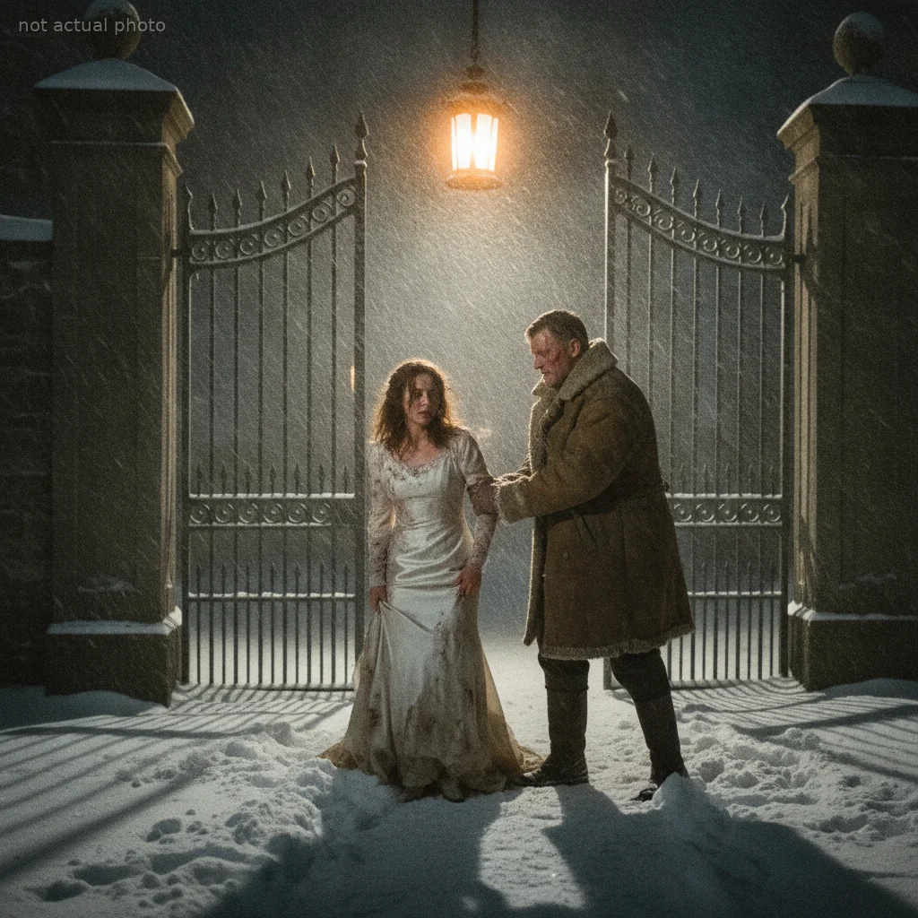 My Husband Locked Me Out in a Blizzard on Our Wedding Night — He Had No Idea Who Found Me