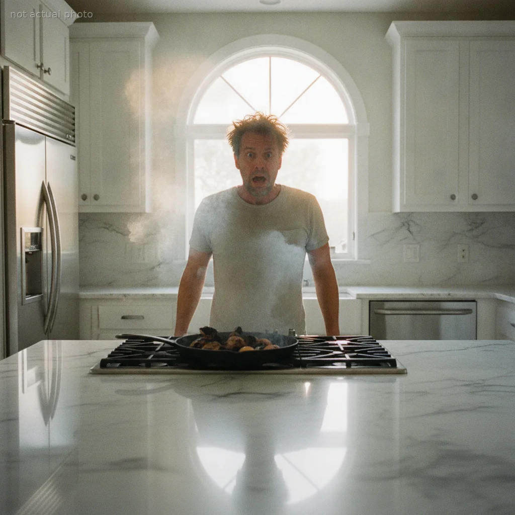 I Tried To Conquer My Kitchen Imposter Syndrome — The Result Was A Smoking Disaster