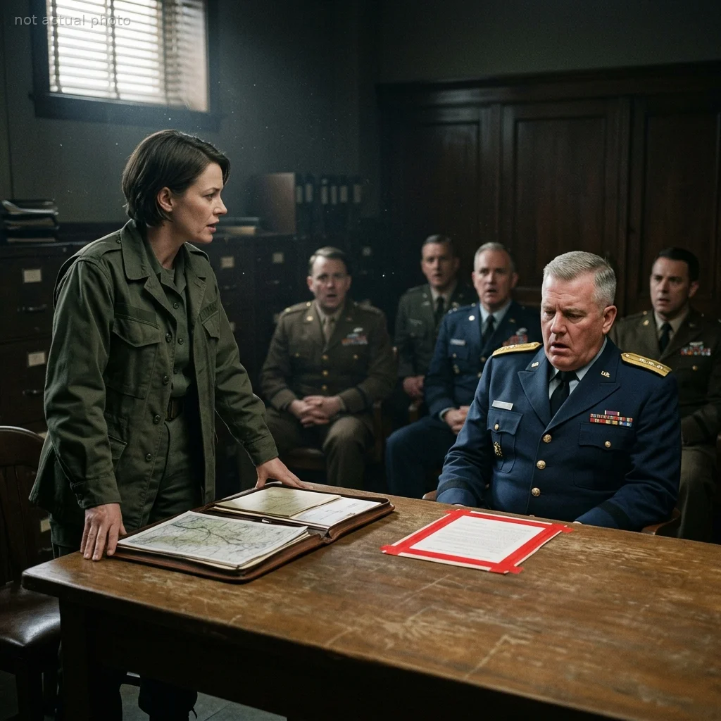 My Arrogant Commander Treated Me Like A Secretary — Until He Saw My Red-Sealed Orders