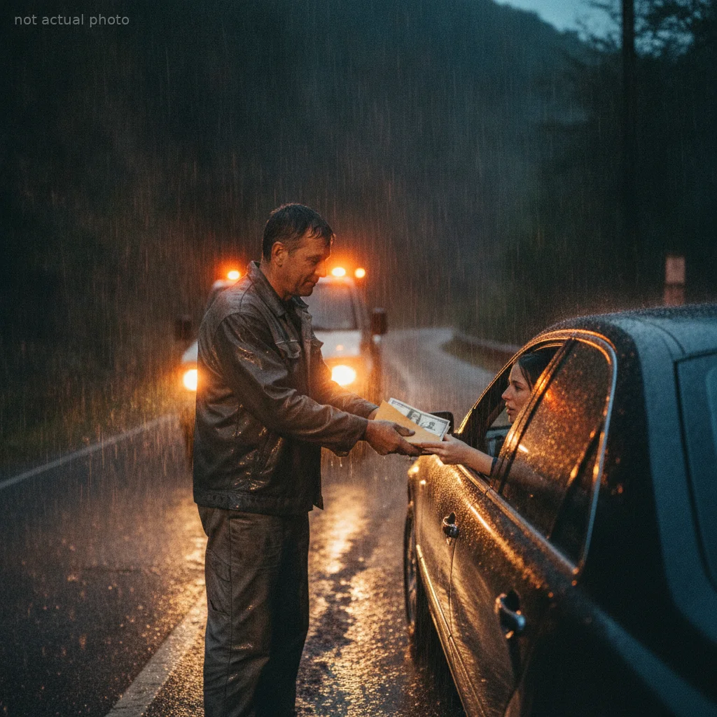 I Fixed A Stranded Pregnant Woman's Car In A Storm — The Next Morning, Her Billionaire Father Arrived With Three SUVs