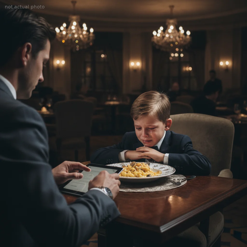 The Billionaire's Son Was Sobbing In The Restaurant. Then The Waitress Stepped In.