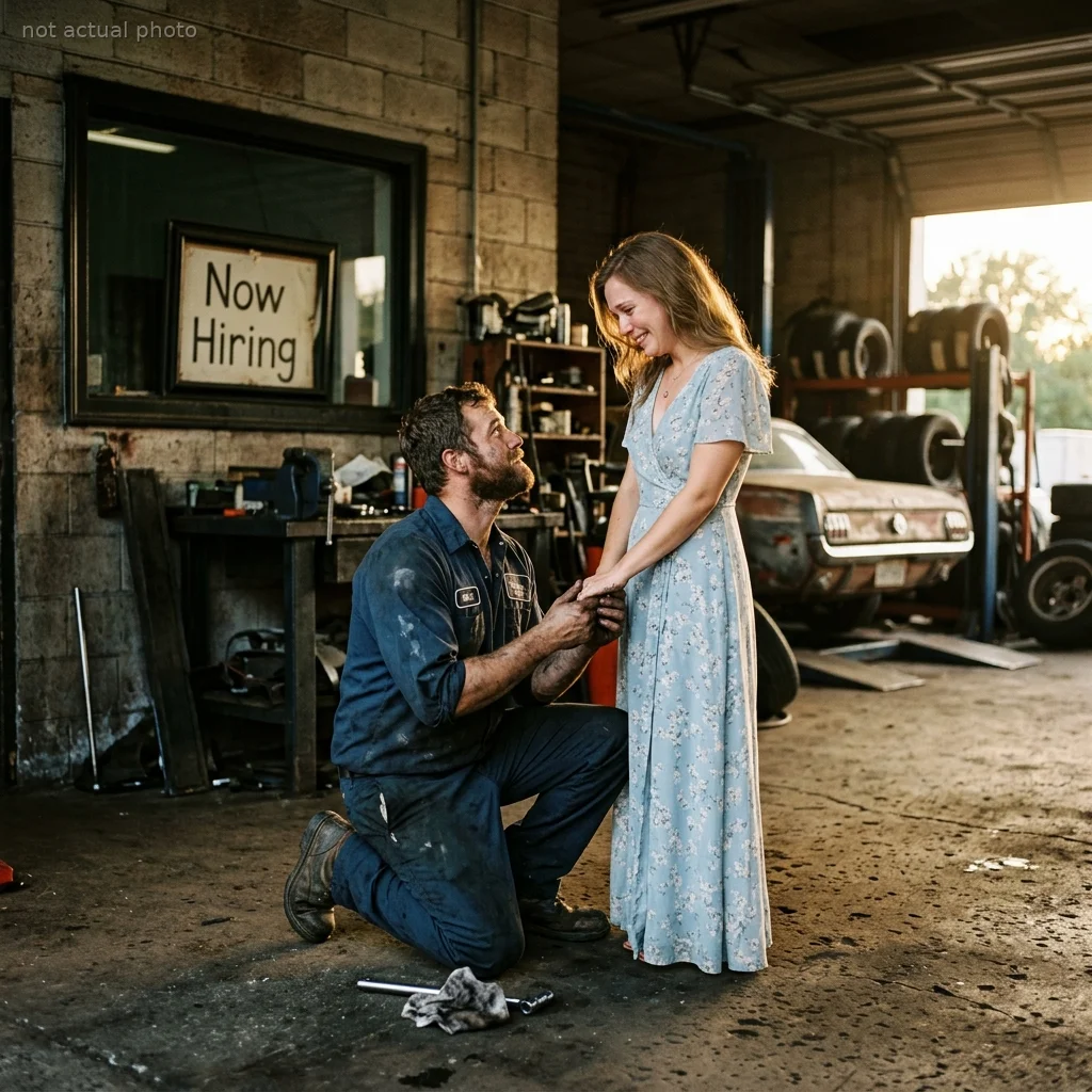 I hired a woman with a pink duffel bag to organize my auto shop—I didn't expect her to change my entire life