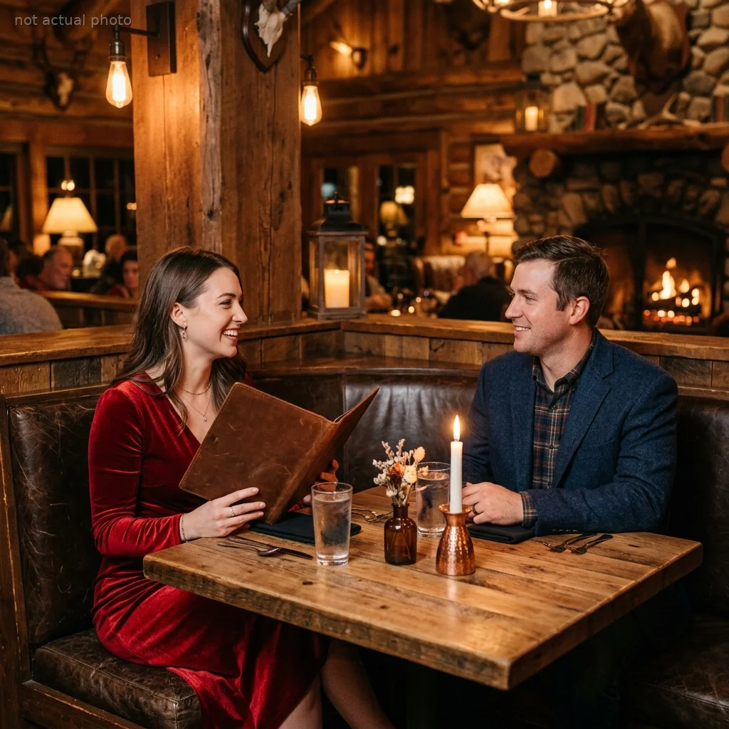 My blind date walked out when she heard what I do for a living. Then the lodge's pastry chef took her seat.