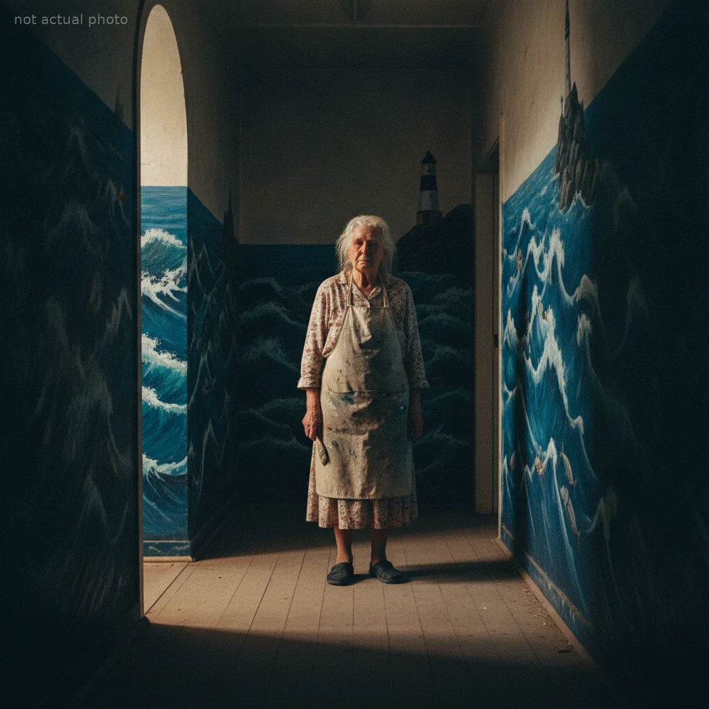 My Greedy Landlord Evicted An Elderly Artist To Steal Her Murals — So I Erased Every Single One