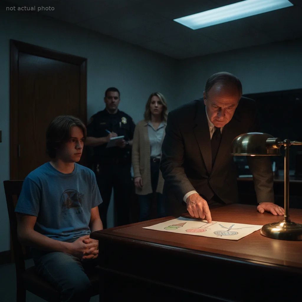 My Teacher Called The Police Over A Stick Figure — Then My Dad Arrived With The Real Photo
