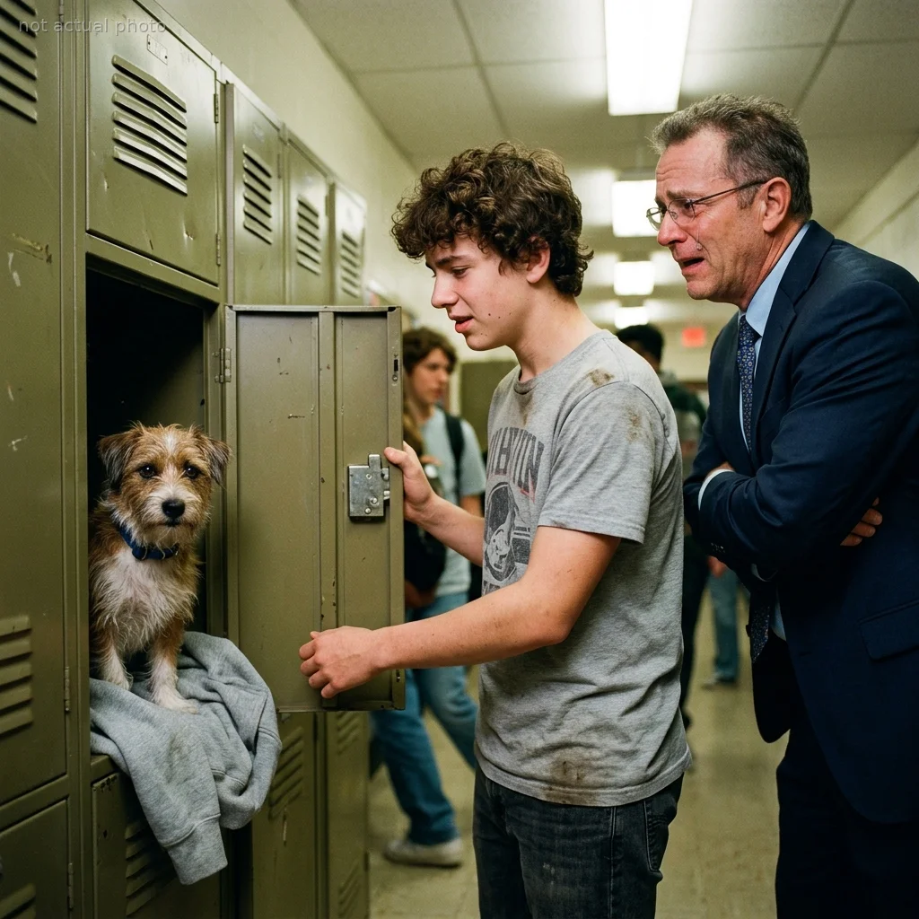 My Principal Threatened To Call The Police Over His Ruined Office — Then I Opened My Locker