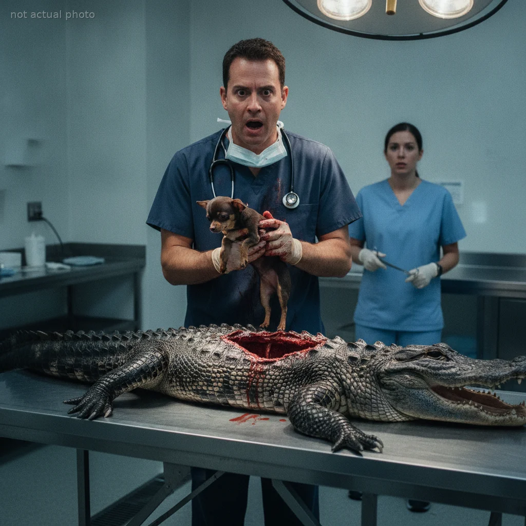 My Staff Panicked Over An Injured Alligator—Then I Cut It Open And Found The Real Emergency