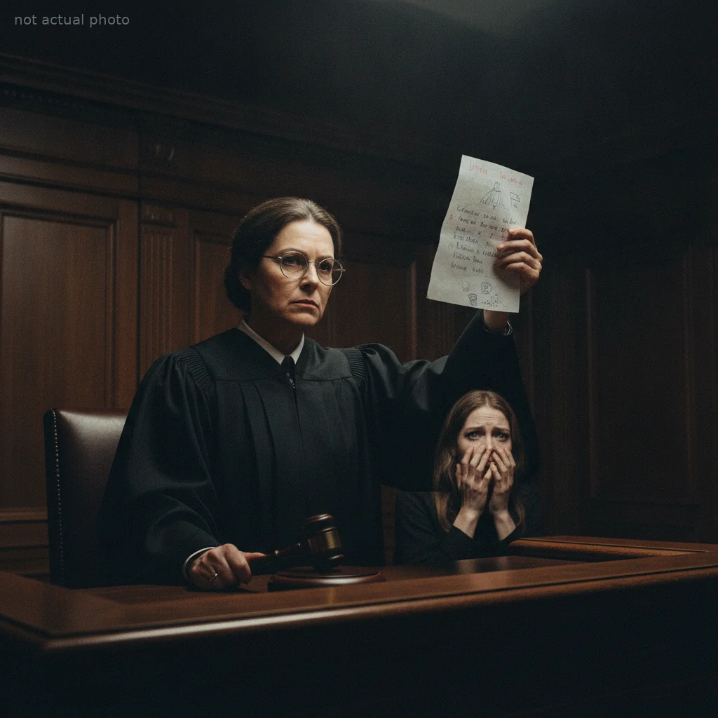 My Ex-Wife Tried To Erase Me In Court — So I Handed The Judge A Folder