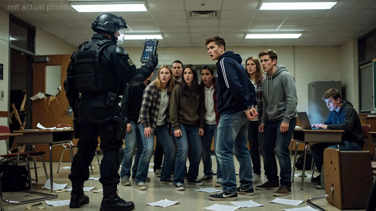 A SWAT Team Burst Into Class To Arrest Me For Threats — Until We Found The Quiet Kid's Laptop