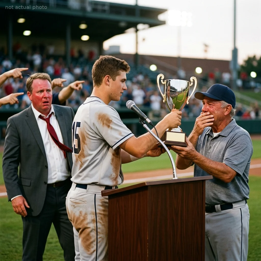 My Deadbeat Dad Crashed My Championship Game — He Didn't Expect The Microphone