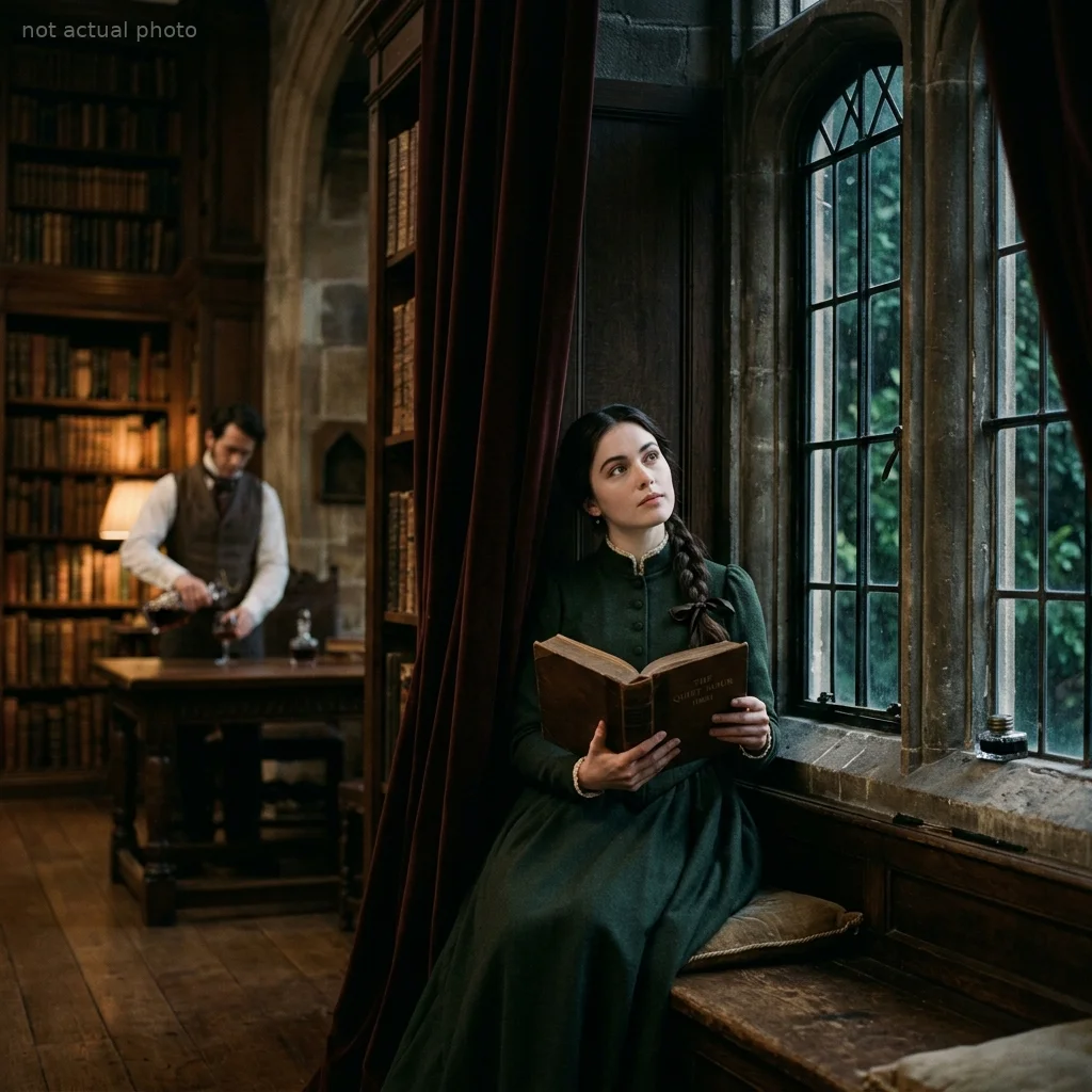 I was hiding in the library when the most guarded bachelor in the county walked in.
I held my breath as he confessed his deepest requirement for a wife.
He said he would sooner marry a complete stranger than someone pretending to love him.