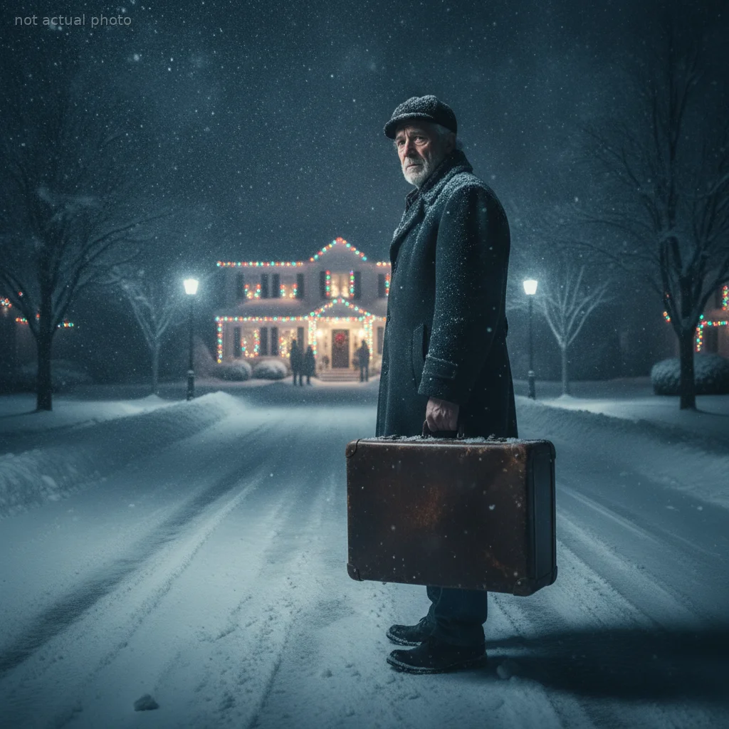 My Son Handed Me a Suitcase on Christmas Eve — He Didn't Know I Owned the House