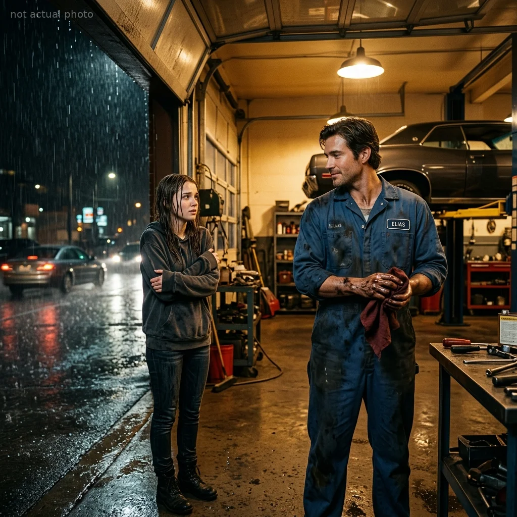 The Waitress Thought I Was Just A Mechanic—Until My Billionaire Father Stepped Out Of His SUV
