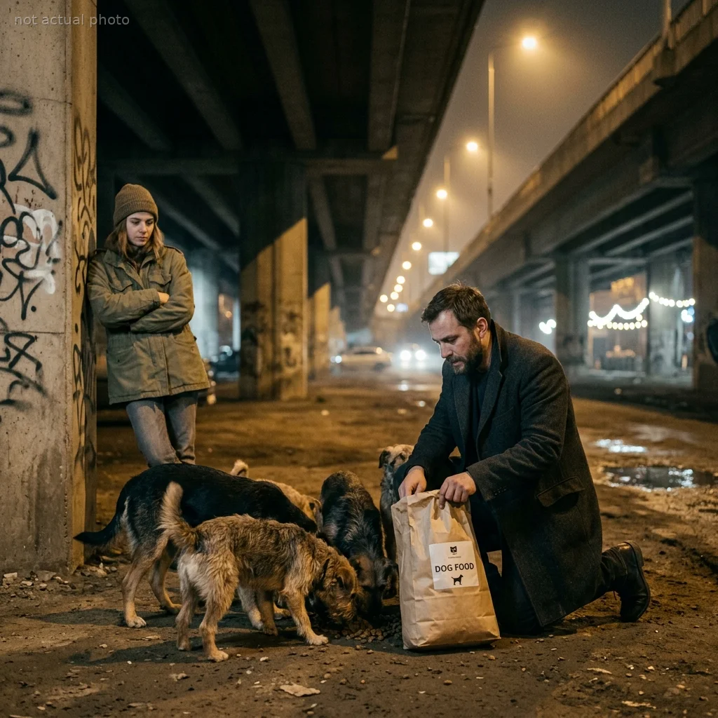 I Fed Stray Dogs Under A Bridge For 15 Years — Then A Stranger Spoke My Dead Mother's Words