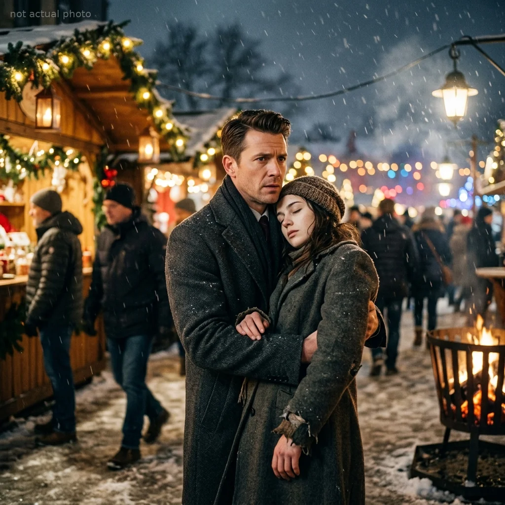 A Homeless Stranger Fainted In My Arms At A Winter Market — What Happened Next Shattered My World