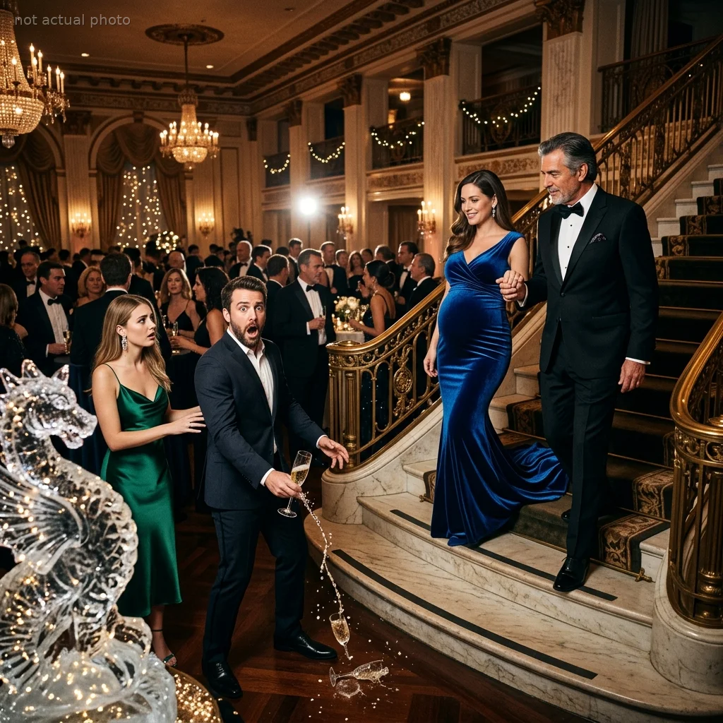 He Paraded His Young Mistress At The Corporate Gala — Until His Pregnant Wife Walked In Beside The CEO