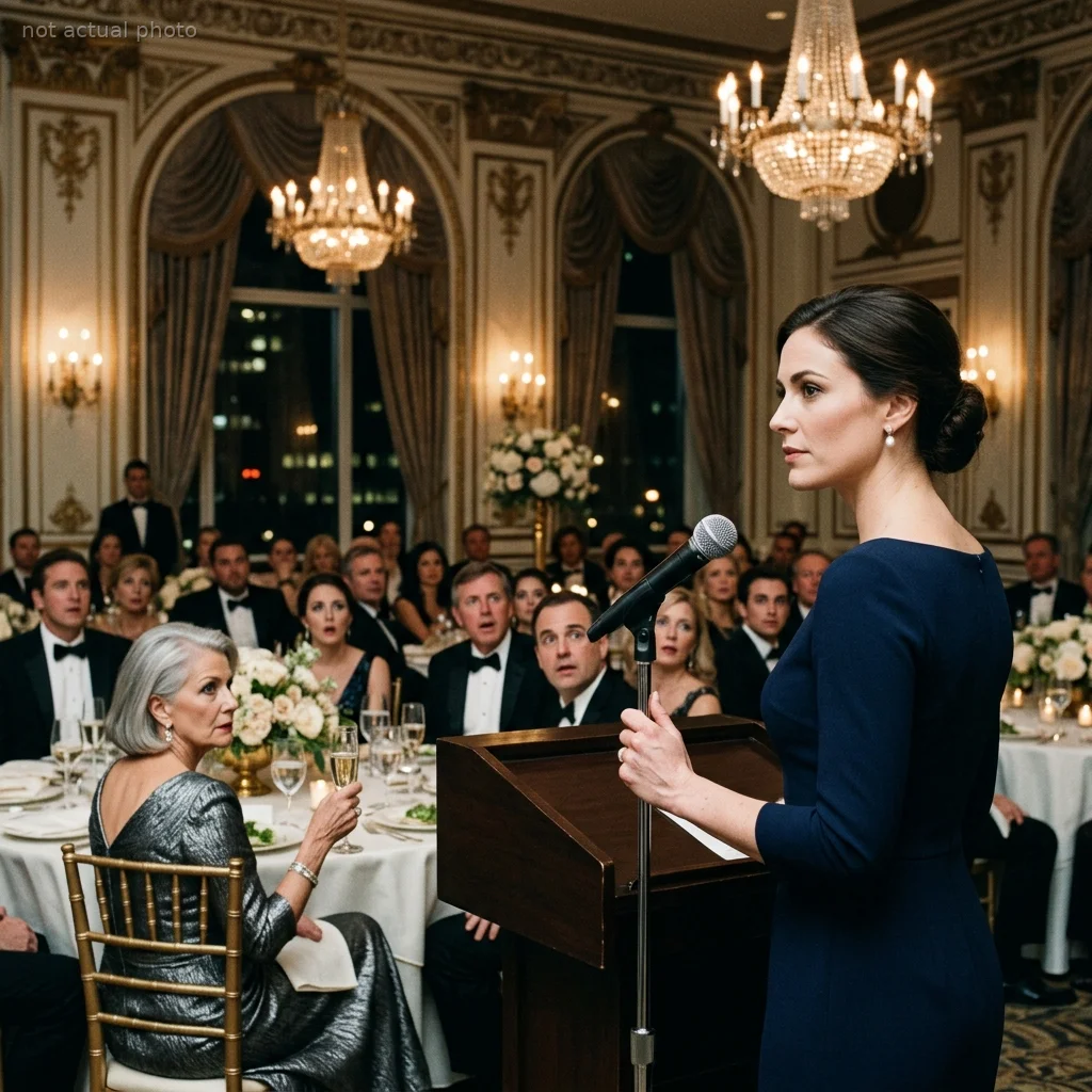 My Husband Erased My Parents From His Firm's Gala, So I Took The Microphone.