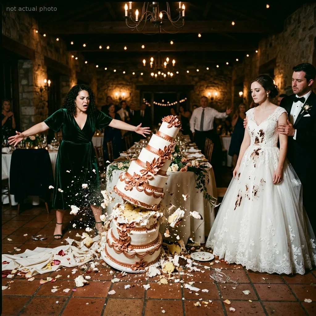 My Sister Destroyed My Wedding Cake — By 7:50 A.M., She Was Panicking