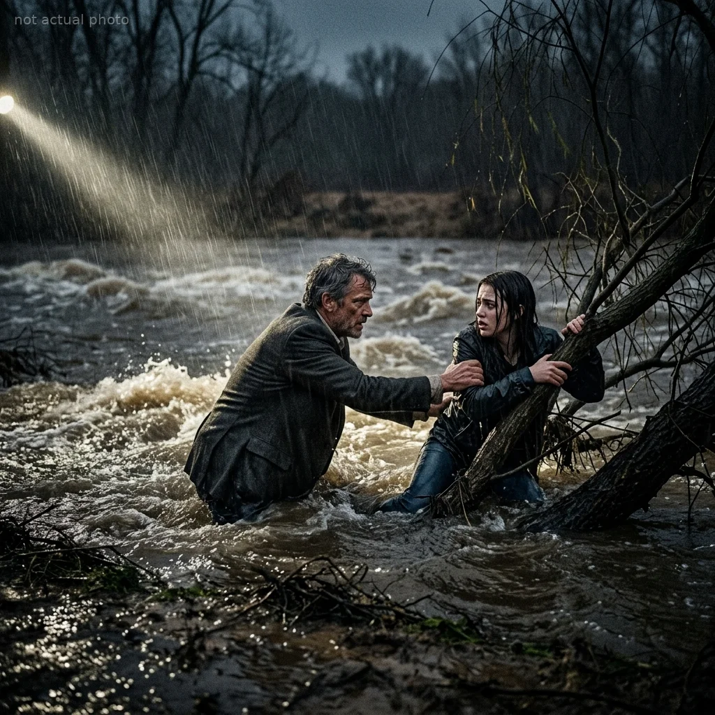 My Boss Dove Into A Flooded River To Save A Stranger — What He Did Next Shocked Everyone