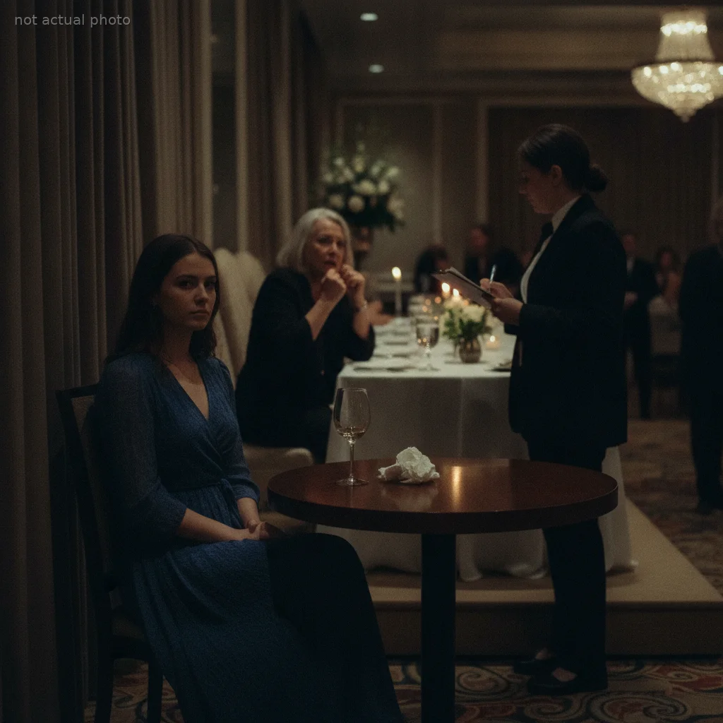 My Sister Hid Me at the Overflow Table — Until the Caterer Demanded the Contract Signer