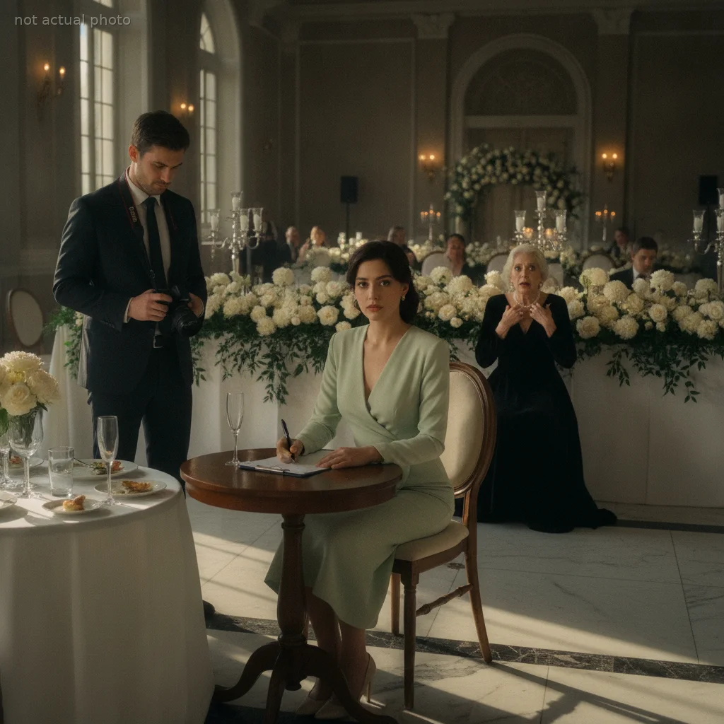 My Mom Banished Me To The Back Table — Then The Photographer Needed A Signature