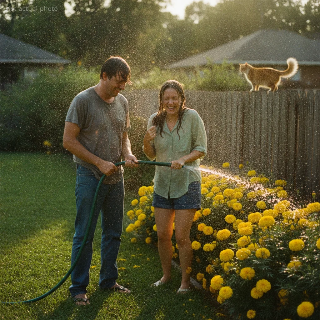 My Neighbor Dropped A Box After I Sprayed Her With A Hose — And It Changed Everything