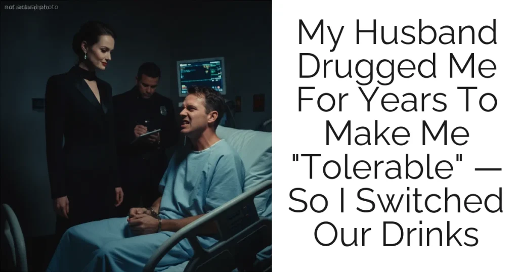My Husband Drugged Me For Years To Make Me "Tolerable" — So I Switched Our Drinks