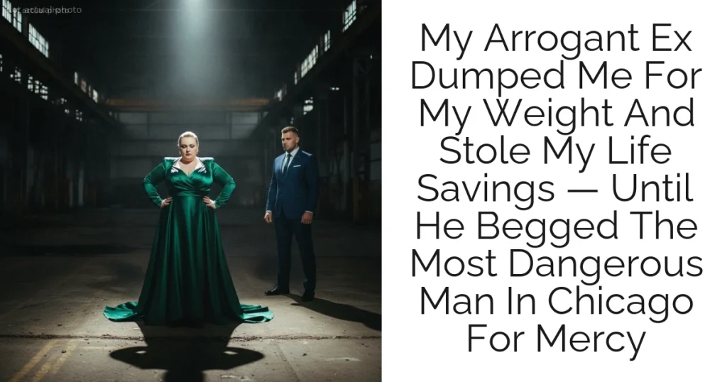 My Arrogant Ex Dumped Me For My Weight And Stole My Life Savings — Until He Begged The Most Dangerous Man In Chicago For Mercy