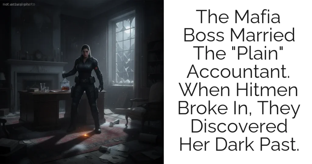 The Mafia Boss Married The "Plain" Accountant. When Hitmen Broke In, They Discovered Her Dark Past.