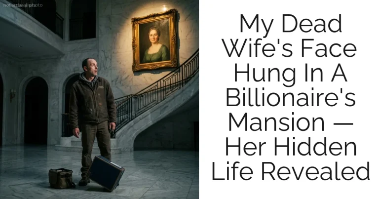 My Dead Wife's Face Hung In A Billionaire's Mansion — Her Hidden Life Revealed