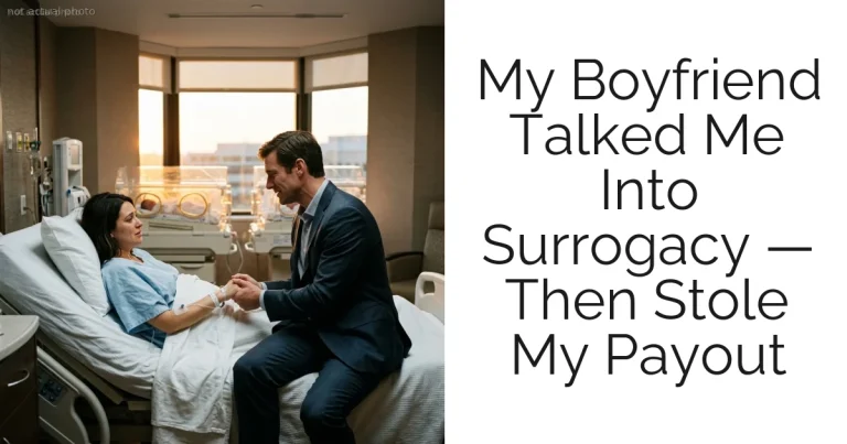 My Boyfriend Talked Me Into Surrogacy — Then Stole My Payout