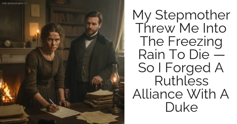 My Stepmother Threw Me Into The Freezing Rain To Die — So I Forged A Ruthless Alliance With A Duke