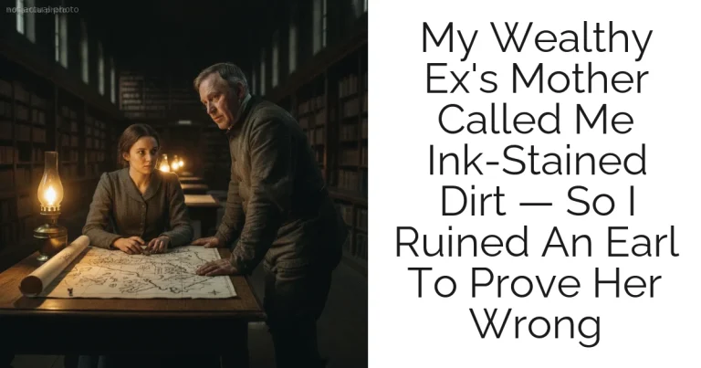 My Wealthy Ex's Mother Called Me Ink-Stained Dirt — So I Ruined An Earl To Prove Her Wrong