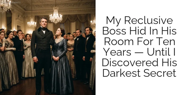 My Reclusive Boss Hid In His Room For Ten Years — Until I Discovered His Darkest Secret