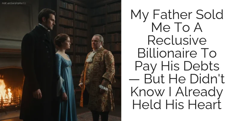 My Father Sold Me To A Reclusive Billionaire To Pay His Debts — But He Didn't Know I Already Held His Heart