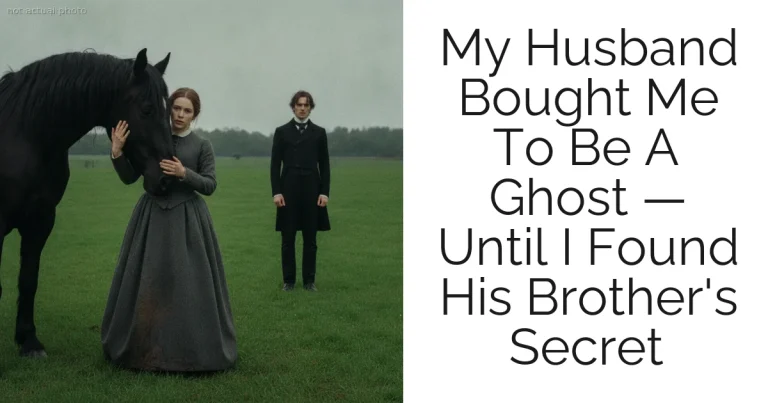 My Husband Bought Me To Be A Ghost — Until I Found His Brother's Secret