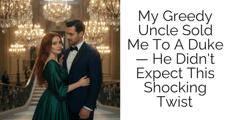 My Greedy Uncle Sold Me To A Duke — He Didn't Expect This Shocking Twist