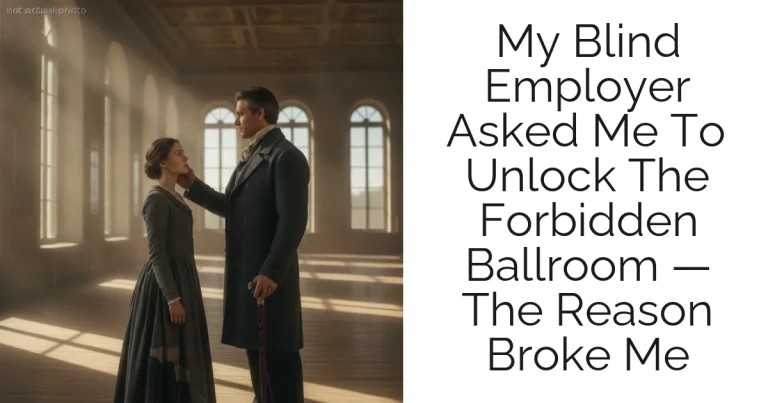 My Blind Employer Asked Me To Unlock The Forbidden Ballroom — The Reason Broke Me
