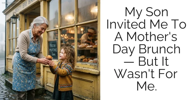 My Son Invited Me To A Mother's Day Brunch — But It Wasn't For Me.