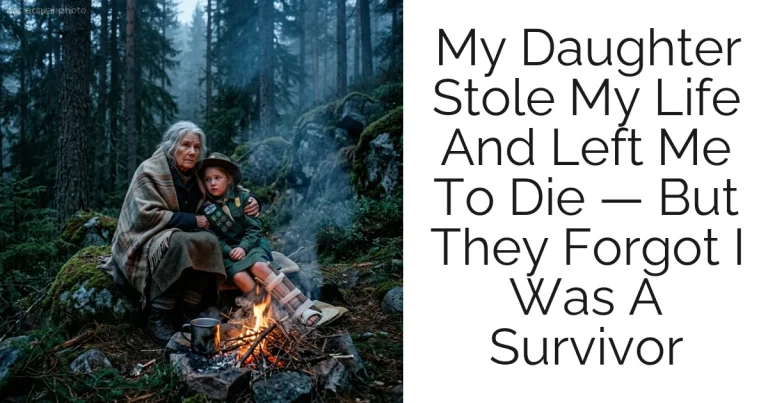 My Daughter Stole My Life And Left Me To Die — But They Forgot I Was A Survivor