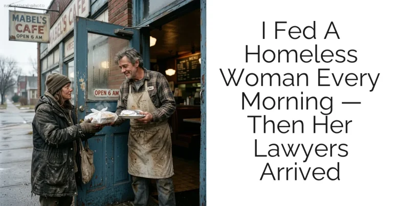 I Fed A Homeless Woman Every Morning — Then Her Lawyers Arrived