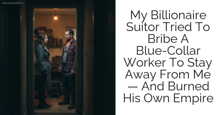 My Billionaire Suitor Tried To Bribe A Blue-Collar Worker To Stay Away From Me — And Burned His Own Empire