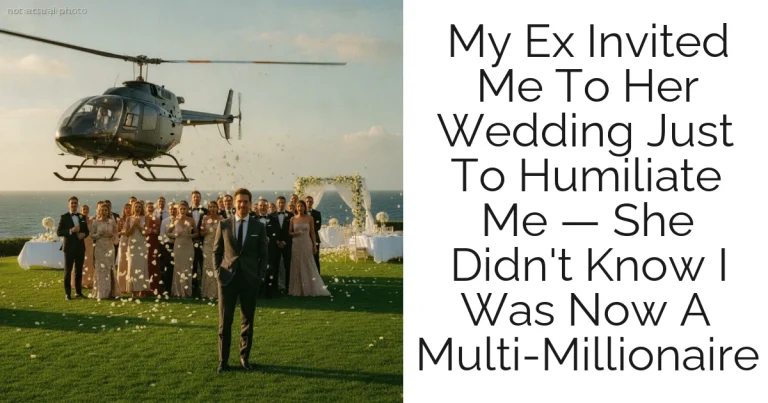 My Ex Invited Me To Her Wedding Just To Humiliate Me — She Didn't Know I Was Now A Multi-Millionaire