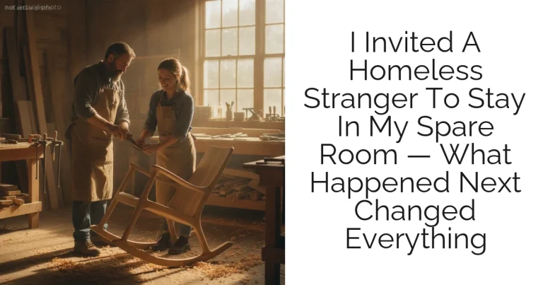 I Invited A Homeless Stranger To Stay In My Spare Room — What Happened Next Changed Everything