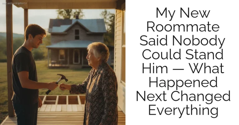 My New Roommate Said Nobody Could Stand Him — What Happened Next Changed Everything