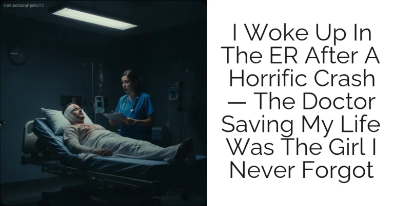 I Woke Up In The ER After A Horrific Crash — The Doctor Saving My Life Was The Girl I Never Forgot