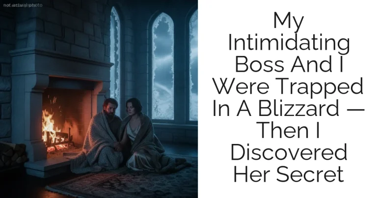 My Intimidating Boss And I Were Trapped In A Blizzard — Then I Discovered Her Secret