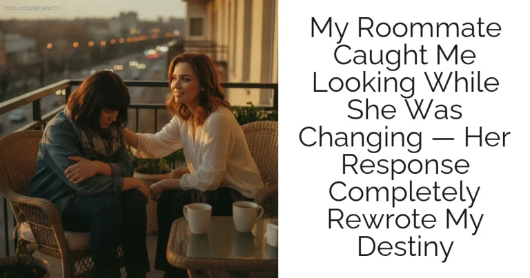 My Roommate Caught Me Looking While She Was Changing — Her Response Completely Rewrote My Destiny
