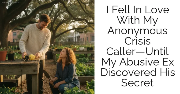 I Fell In Love With My Anonymous Crisis Caller—Until My Abusive Ex Discovered His Secret