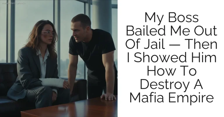 My Boss Bailed Me Out Of Jail — Then I Showed Him How To Destroy A Mafia Empire